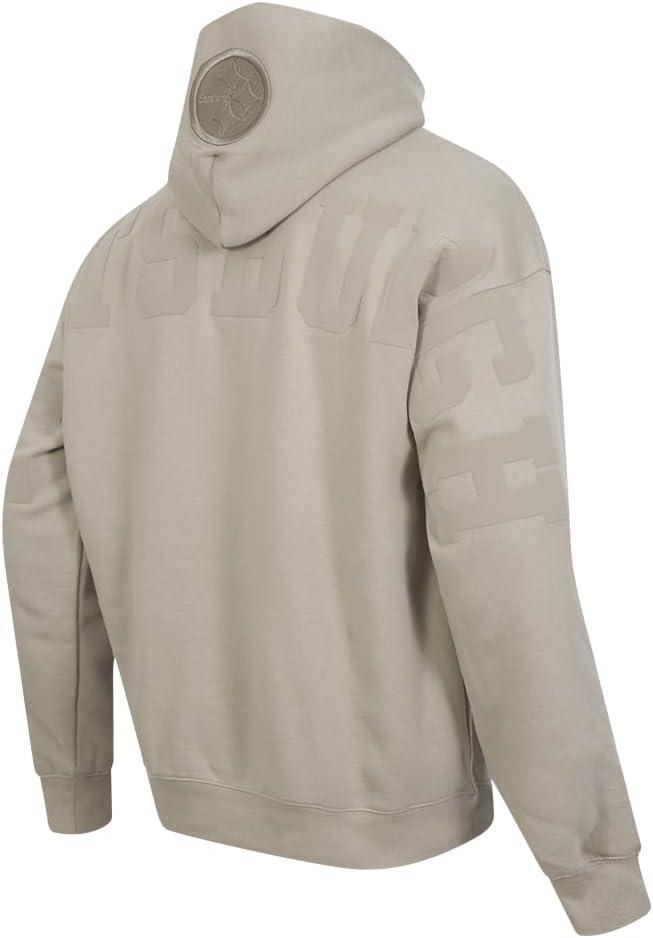 imageMens NFL Wingspan Fleece Pull Over HoodieTaupe