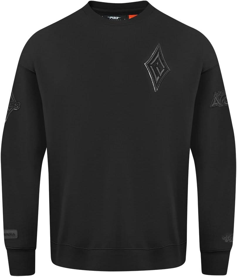imageMens WNBA Classic Triple Black Cotton Long Sleeve TeeBlack