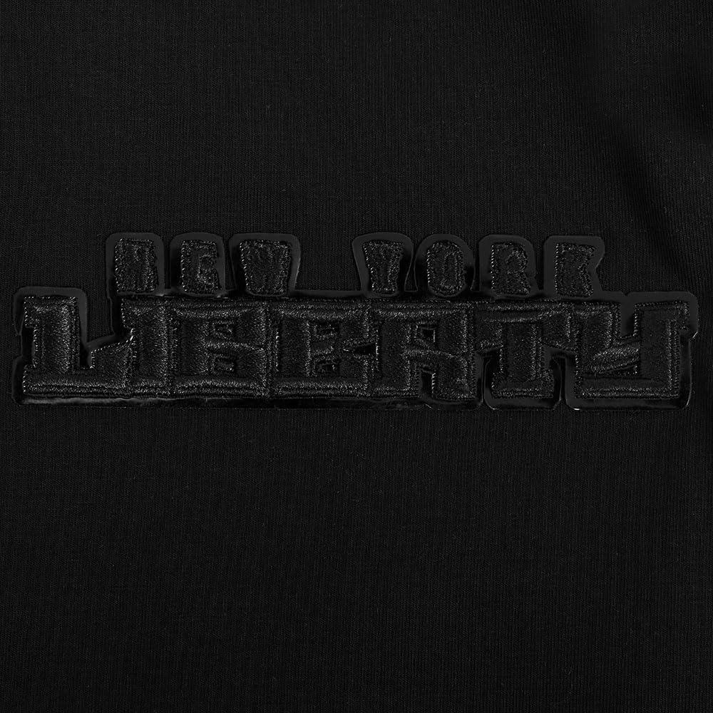 imageMens WNBA Classic Triple Black Cotton Long Sleeve TeeBlack