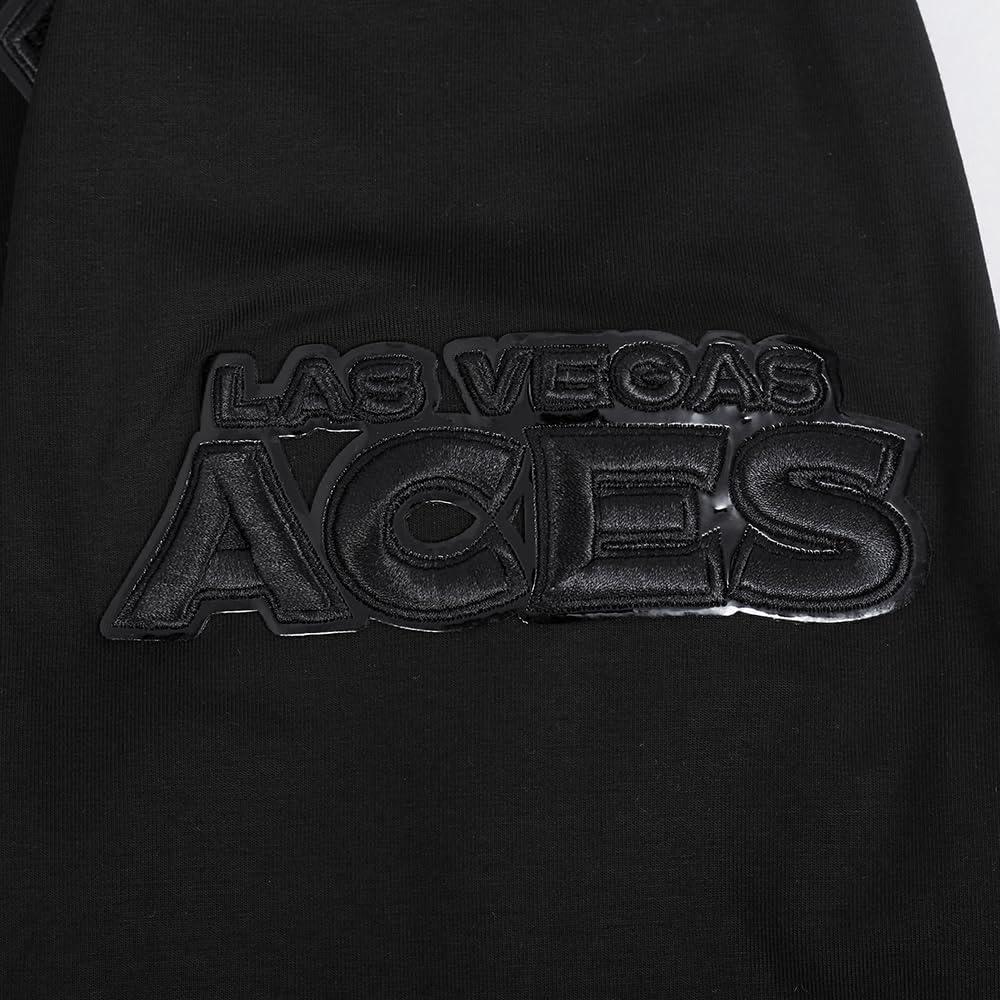 imageMens WNBA Classic Triple Black Cotton Long Sleeve TeeBlack