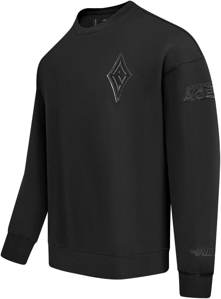 imageMens WNBA Classic Triple Black Cotton Long Sleeve TeeBlack