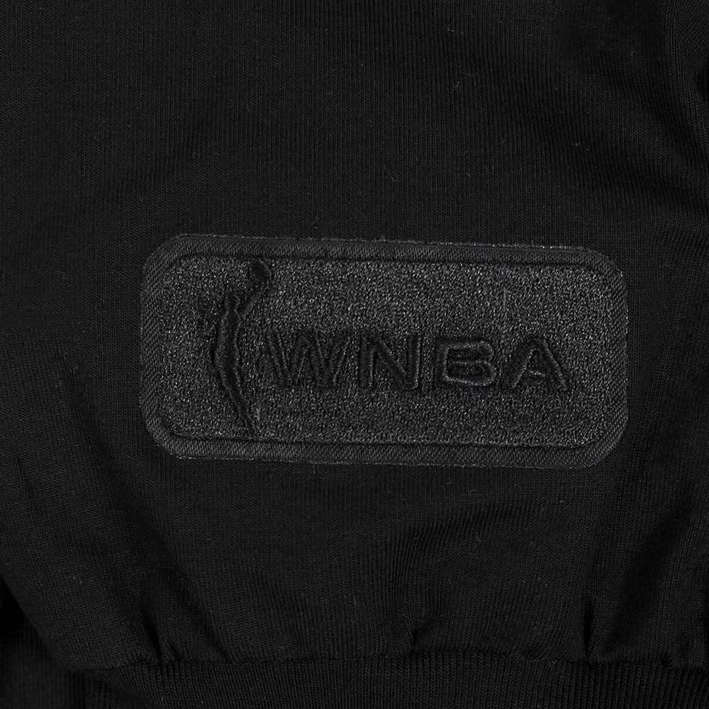 imageMens WNBA Classic Triple Black Cotton Long Sleeve TeeBlack