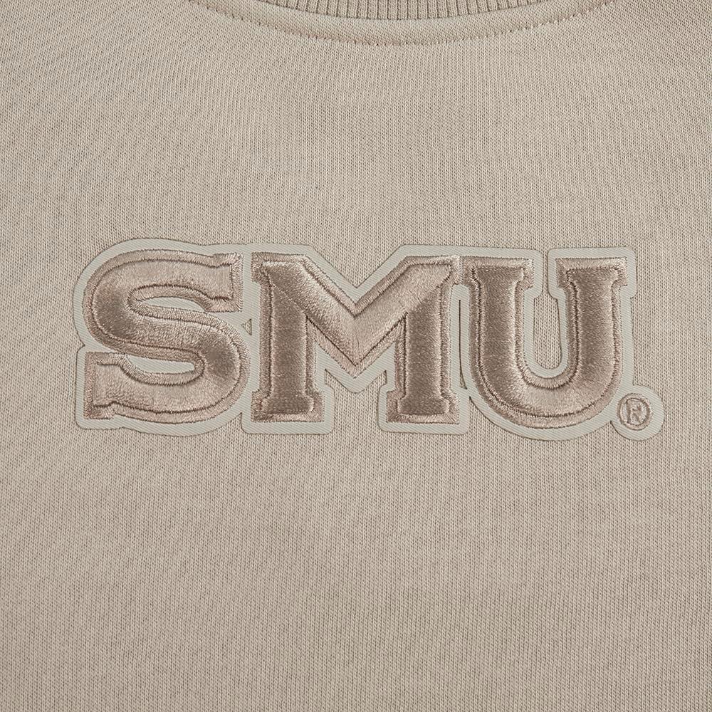 imagePRO STANDARD Womens College Wingspan Brushed Back French Terry Crewneck SweatshirtTaupe