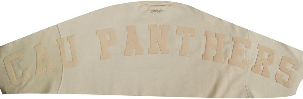 imagePRO STANDARD Womens College Wingspan Brushed Back French Terry Crewneck SweatshirtTaupe