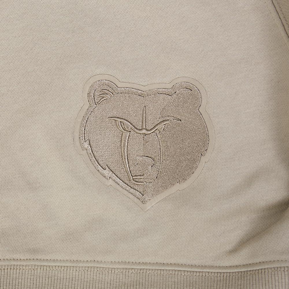 imagePRO STANDARD Womens NBA Wingspan Brushed Back French Terry Crewneck SweatshirtTaupe