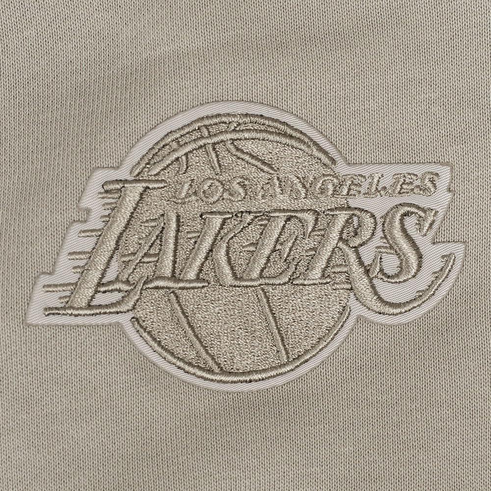 imagePRO STANDARD Womens NBA Wingspan Brushed Back French Terry Crewneck SweatshirtTaupe