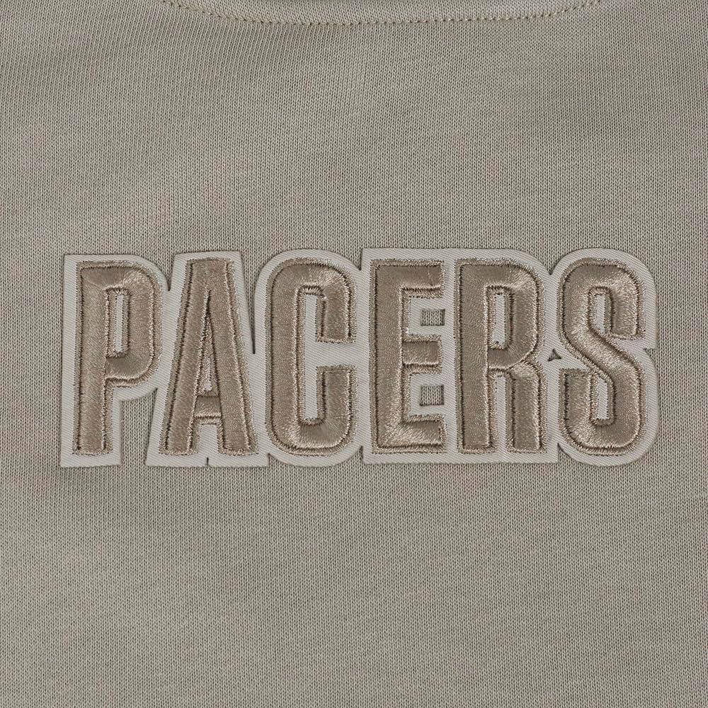 imagePRO STANDARD Womens NBA Wingspan Brushed Back French Terry Crewneck SweatshirtTaupe