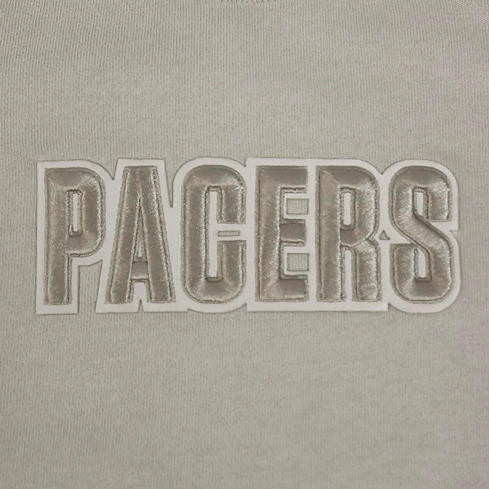 imagePRO STANDARD Womens NBA Wingspan Brushed Back French Terry Crewneck SweatshirtTaupe