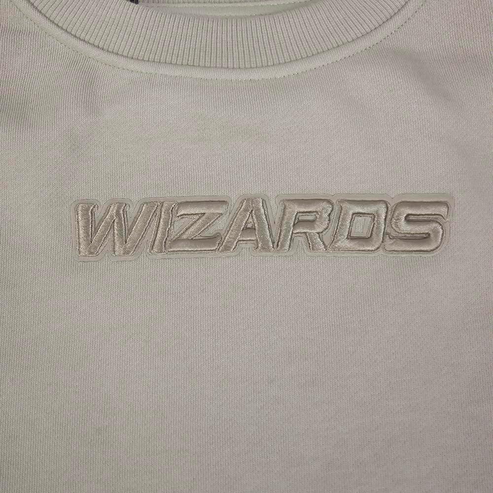 imagePRO STANDARD Womens NBA Wingspan Brushed Back French Terry Crewneck SweatshirtTaupe