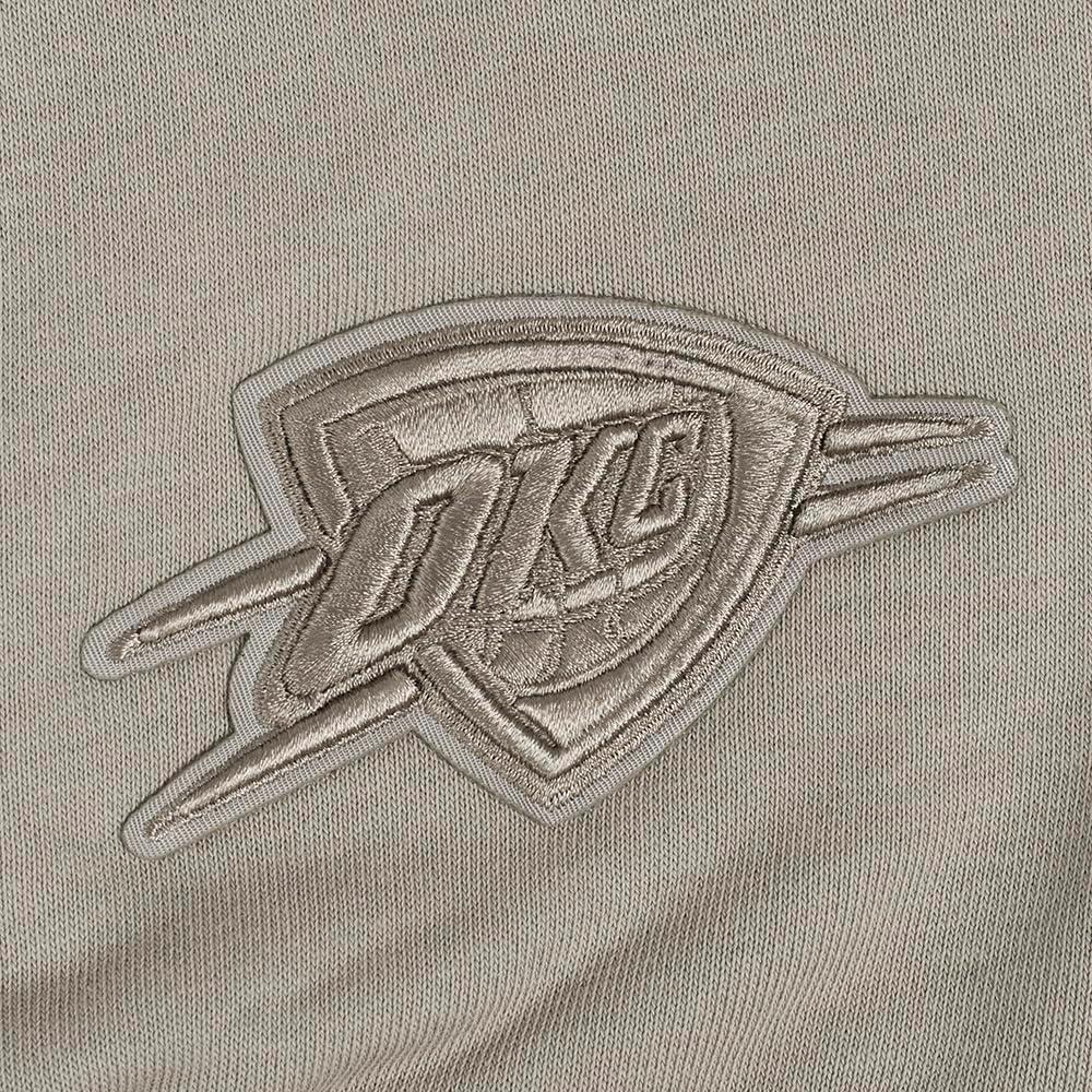imagePRO STANDARD Womens NBA Wingspan Brushed Back French Terry Crewneck SweatshirtTaupe