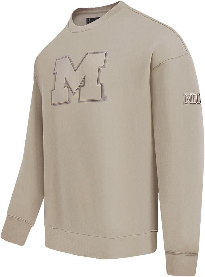 imagePro Standard Mens College Neutral Fleece Crewneck SweatshirtTaupe