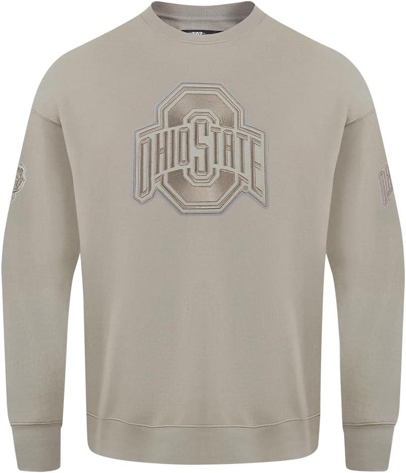 imagePro Standard Mens College Neutral Fleece Crewneck SweatshirtTaupe