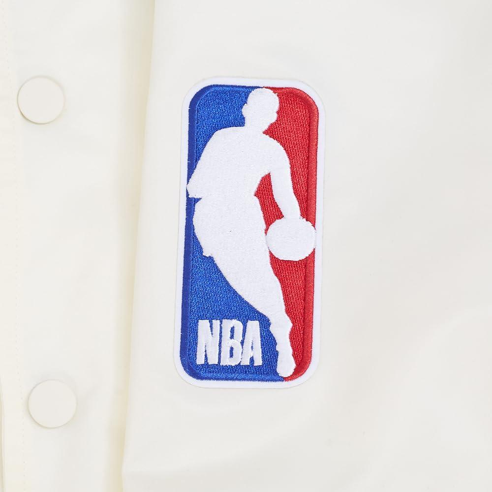 imagePro Standard Mens NBA Best Of Satin JacketEggshell Black