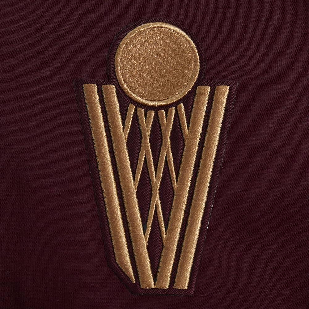 imagePro Standard Mens NBA Classic Chenille Pull Over HoodieWine