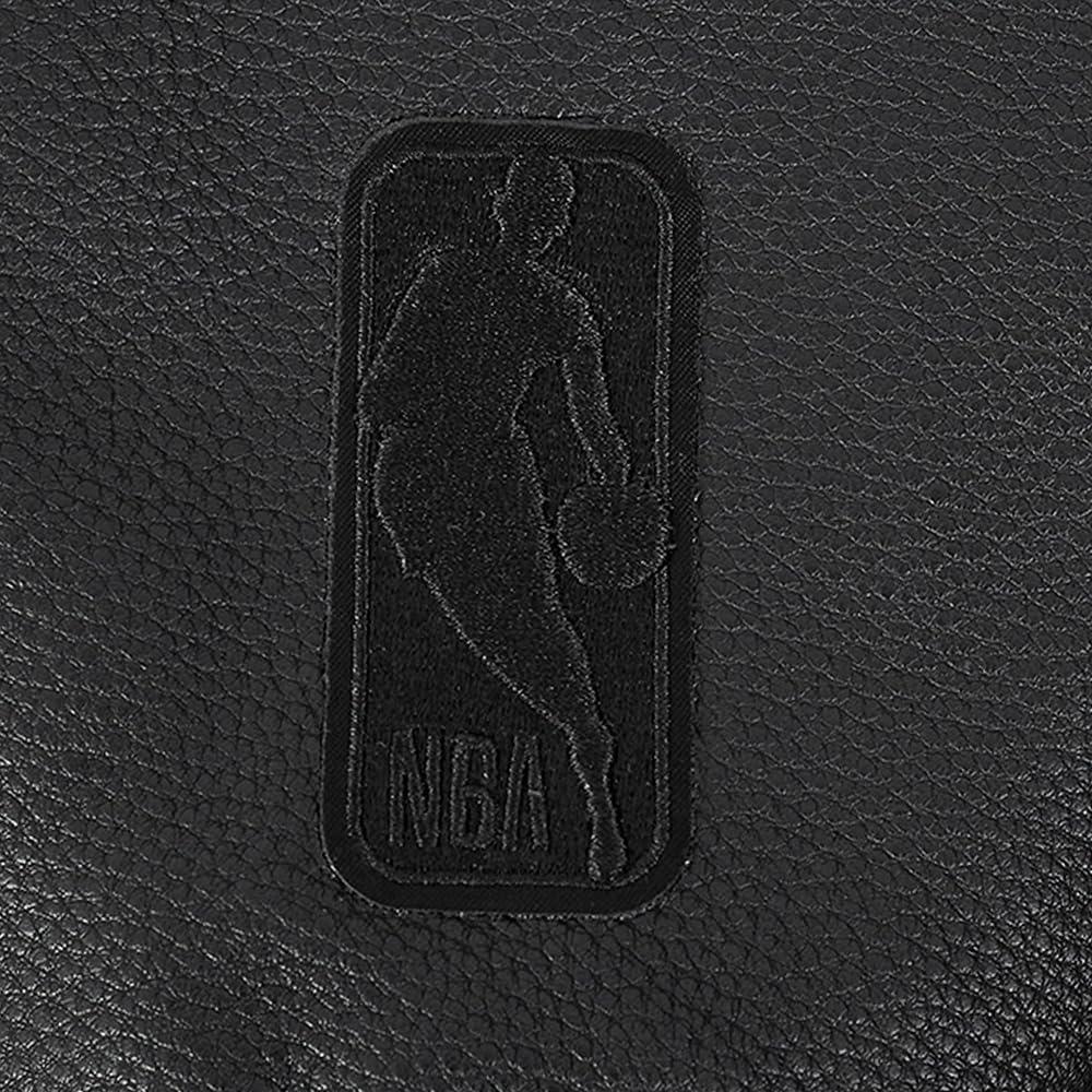 imagePro Standard Mens NBA Classic Triple Black Varsity JacketTriple Black