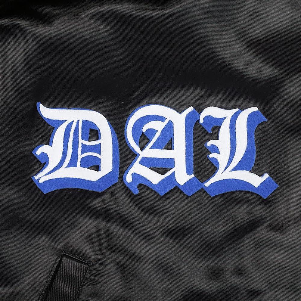 imagePro Standard Mens NBA Old English Satin JacketBlack