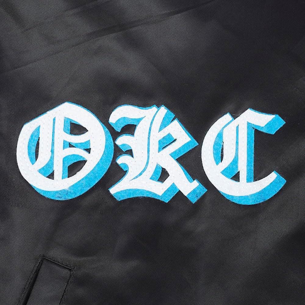 imagePro Standard Mens NBA Old English Satin JacketBlack