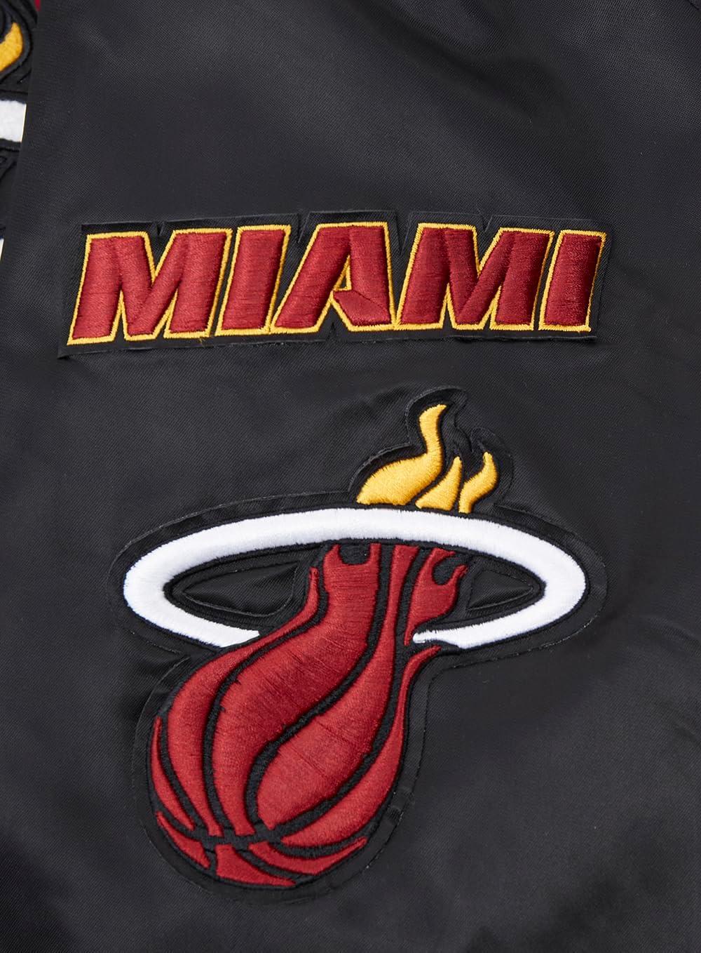 imagePro Standard Mens NBA Old English Satin JacketBlack