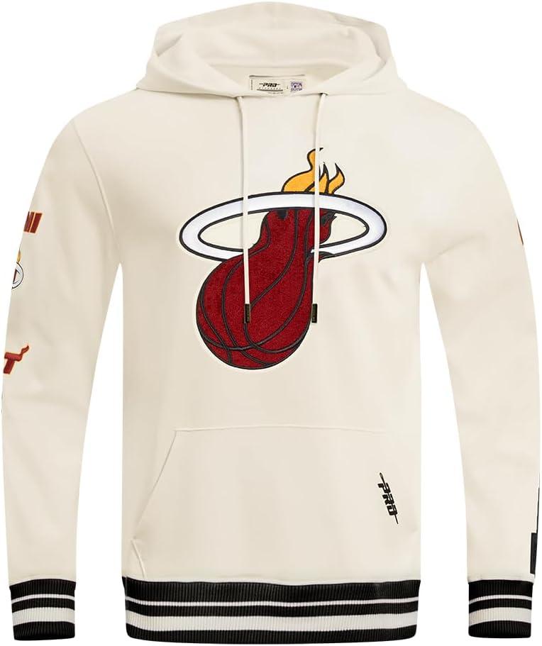 imagePro Standard Mens NBA Retro Classics Pull Over HoodieEggshell Black