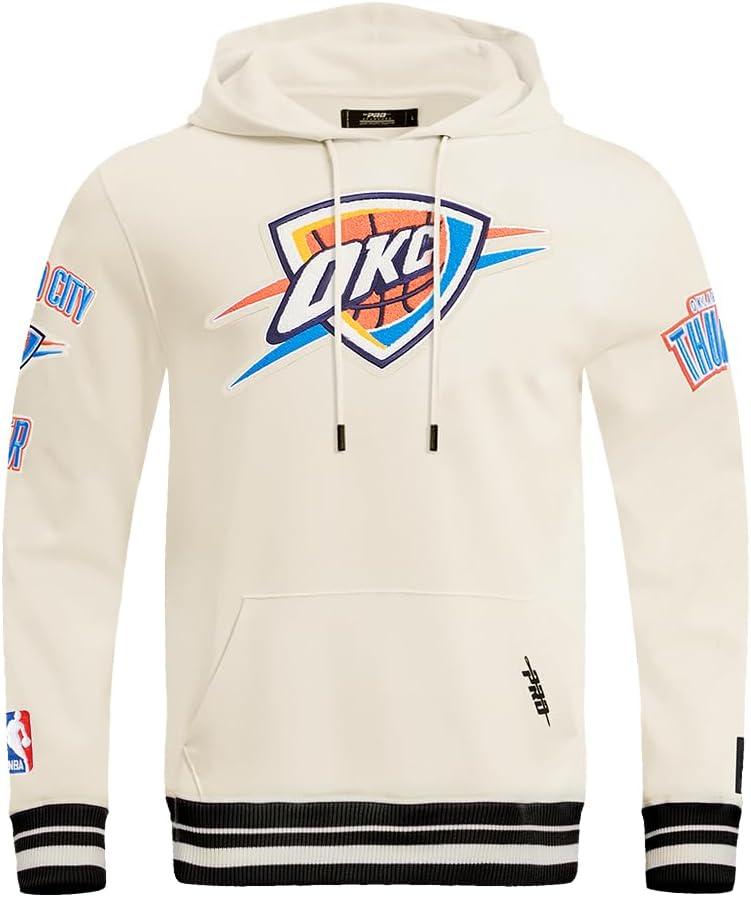 imagePro Standard Mens NBA Retro Classics Pull Over HoodieEggshell Black