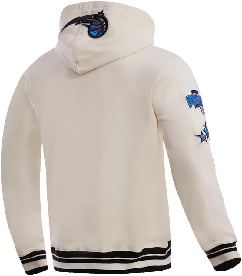 imagePro Standard Mens NBA Retro Classics Pull Over HoodieEggshell Black