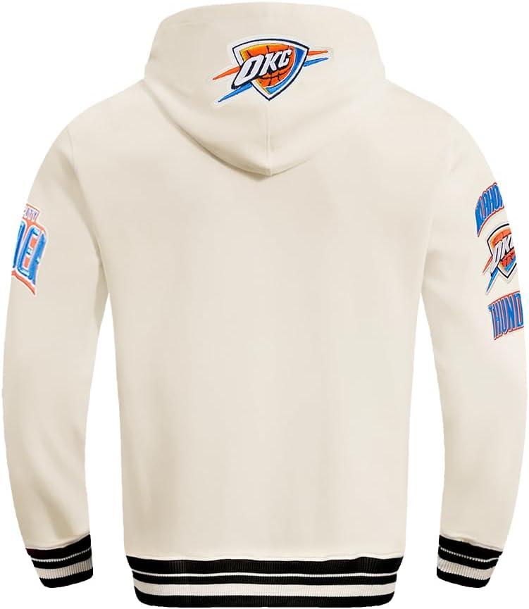 imagePro Standard Mens NBA Retro Classics Pull Over HoodieEggshell Black