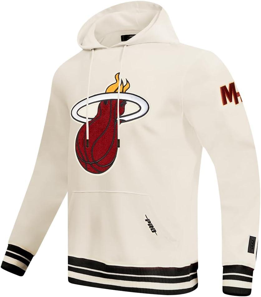 imagePro Standard Mens NBA Retro Classics Pull Over HoodieEggshell Black