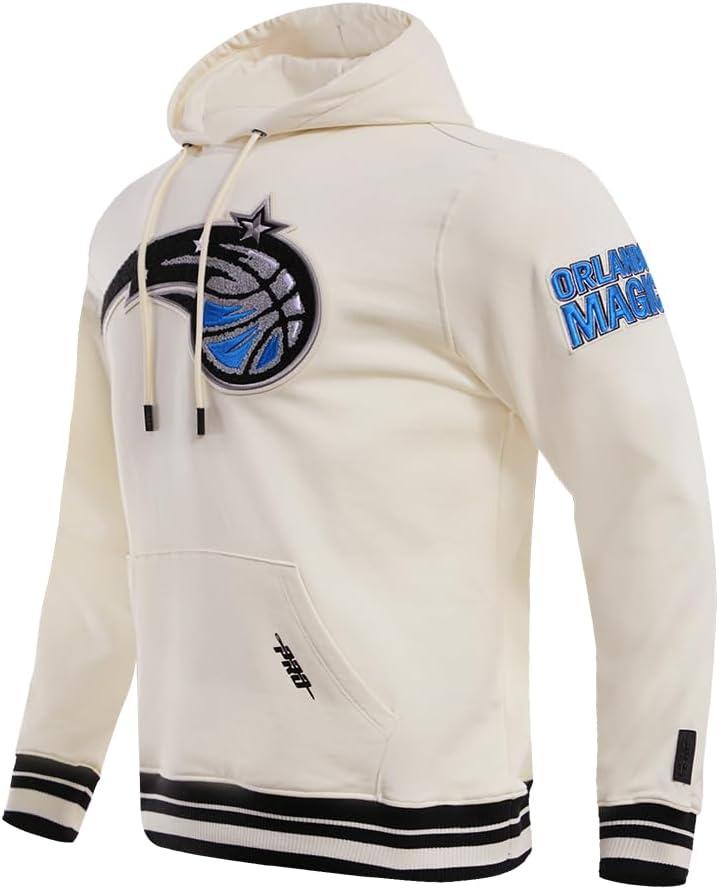 imagePro Standard Mens NBA Retro Classics Pull Over HoodieEggshell Black