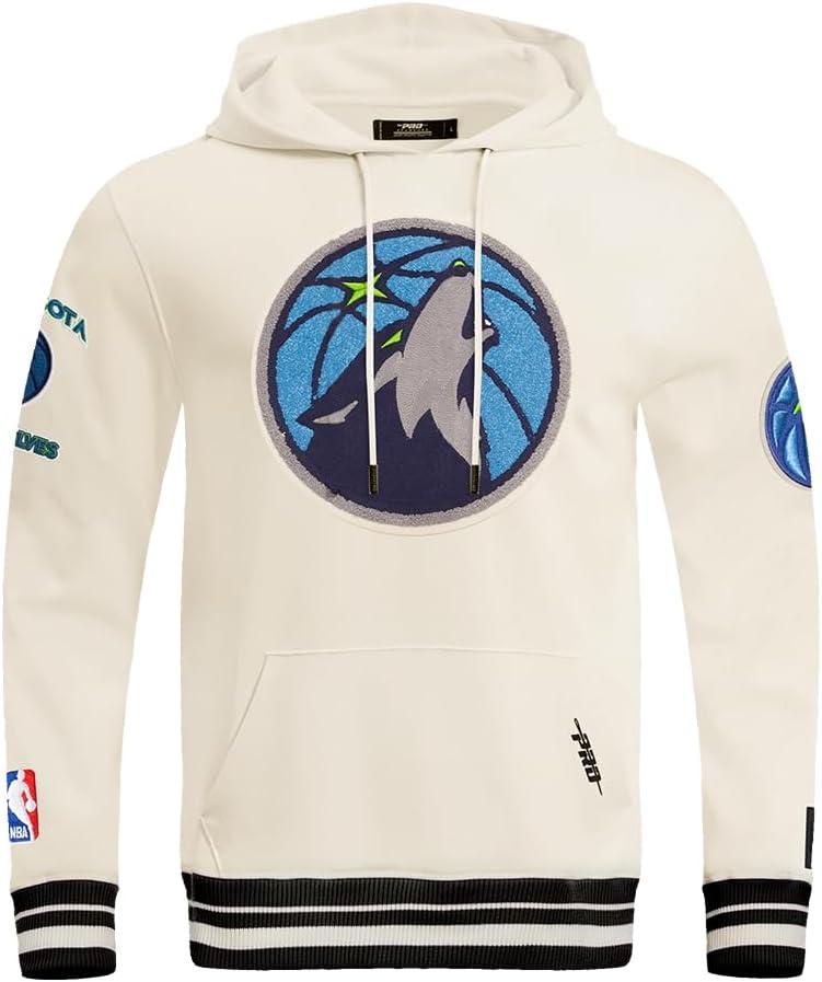 imagePro Standard Mens NBA Retro Classics Pull Over HoodieEggshell Midnight Navy