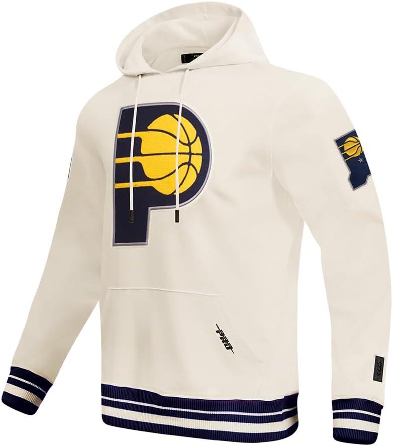 imagePro Standard Mens NBA Retro Classics Pull Over HoodieEggshell Midnight Navy