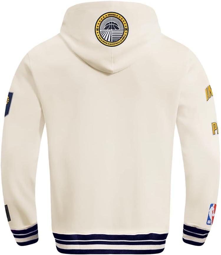 imagePro Standard Mens NBA Retro Classics Pull Over HoodieEggshell Midnight Navy