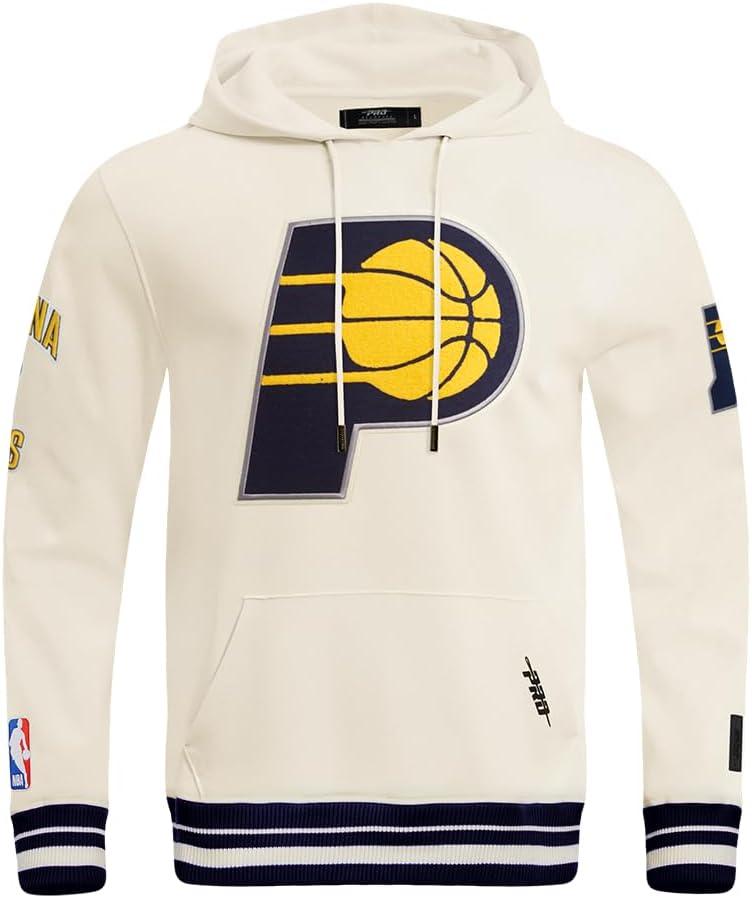 imagePro Standard Mens NBA Retro Classics Pull Over HoodieEggshell Midnight Navy