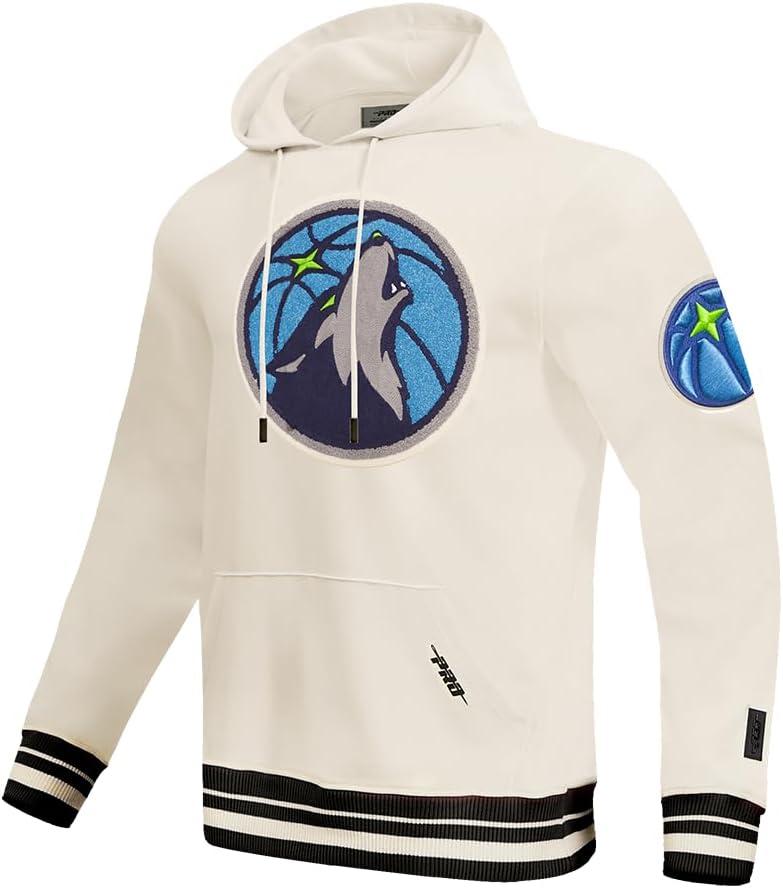 imagePro Standard Mens NBA Retro Classics Pull Over HoodieEggshell Midnight Navy
