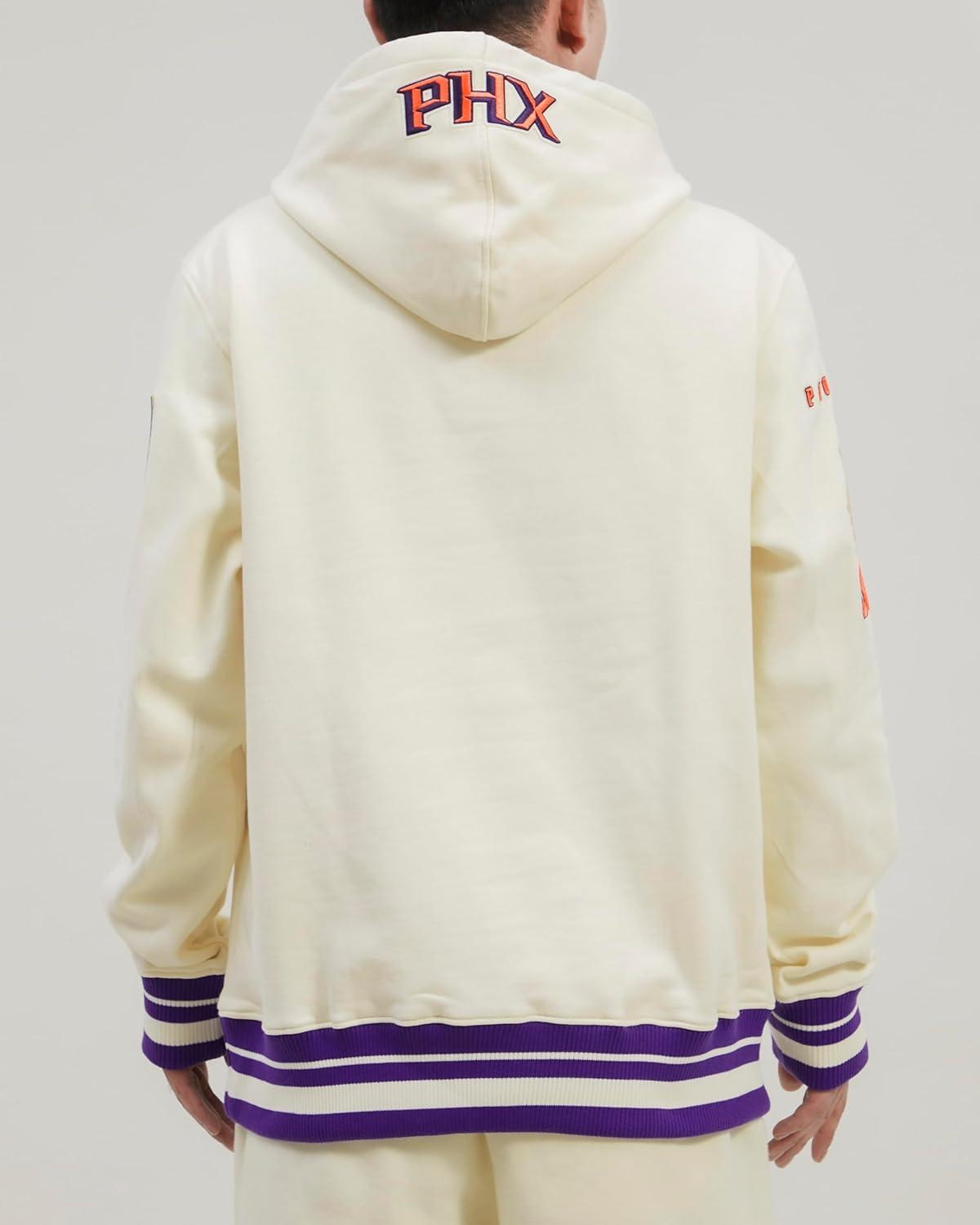 imagePro Standard Mens NBA Retro Classics Pull Over HoodieEggshell Purple