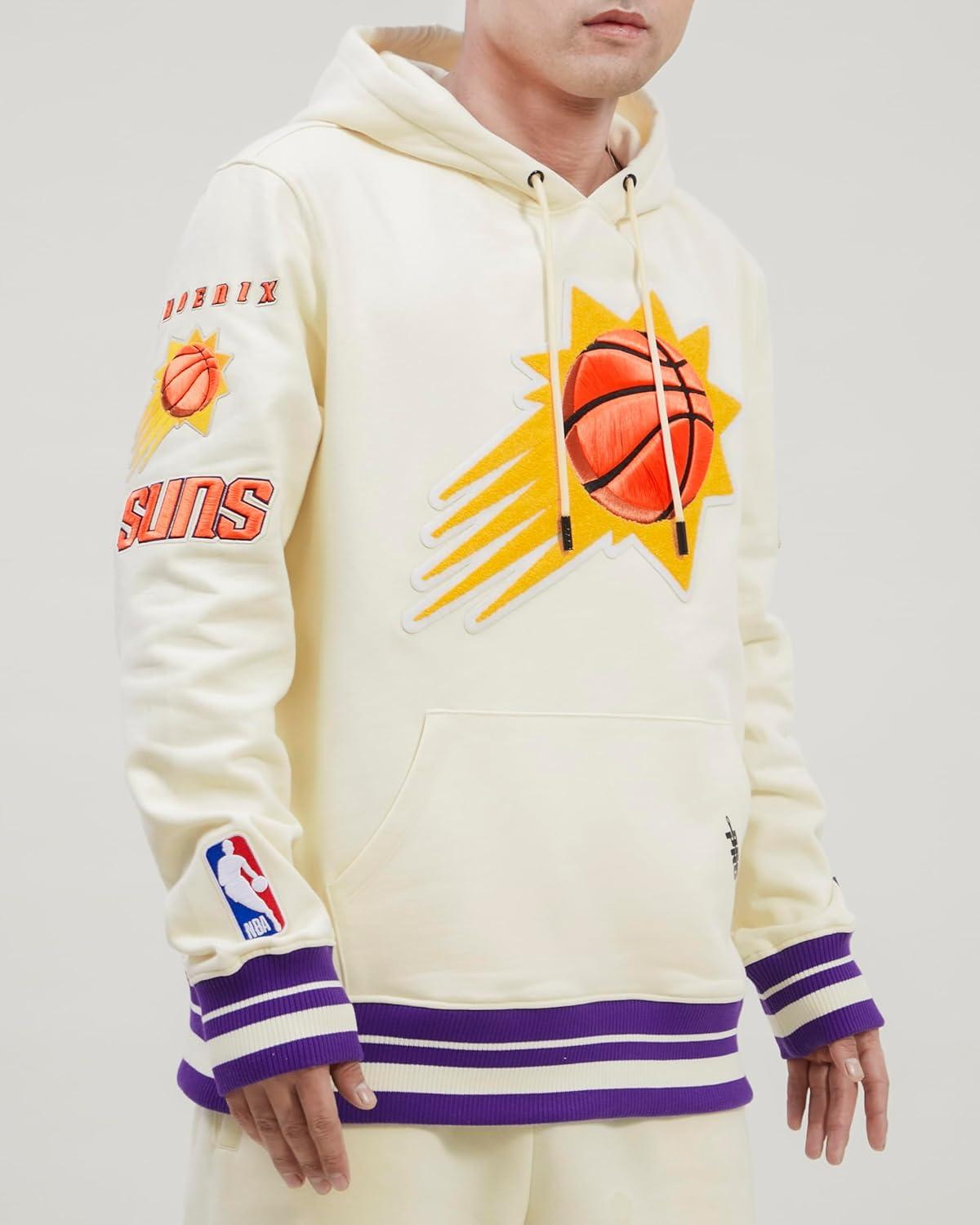 imagePro Standard Mens NBA Retro Classics Pull Over HoodieEggshell Purple
