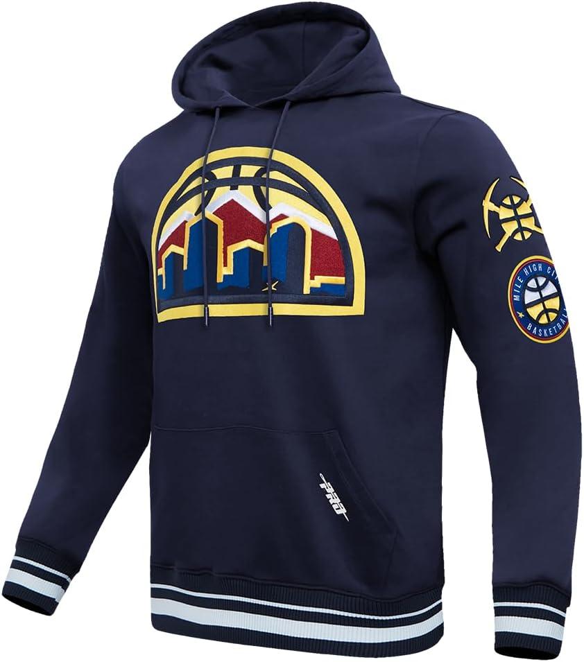 imagePro Standard Mens NBA Retro Classics Pull Over HoodieMidnight Navy