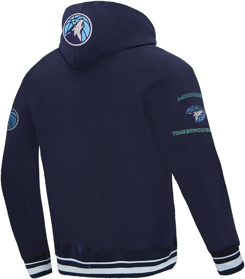 imagePro Standard Mens NBA Retro Classics Pull Over HoodieMidnight Navy