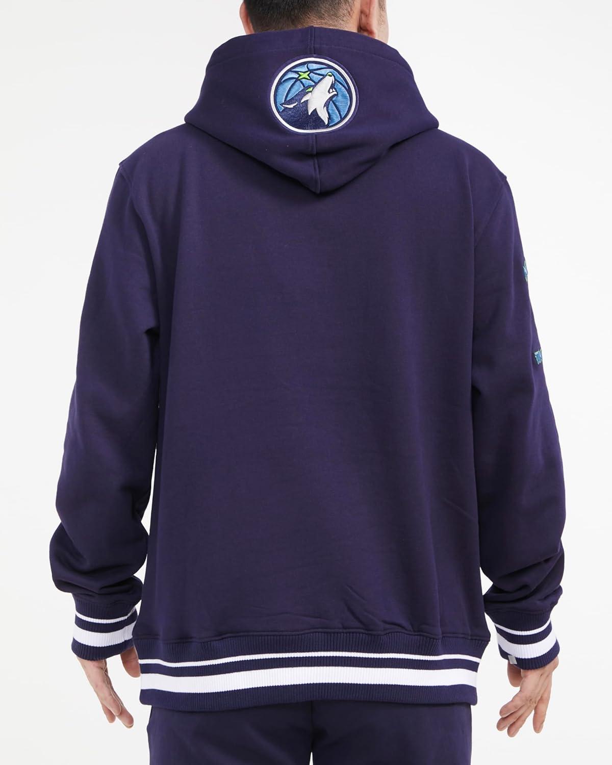 imagePro Standard Mens NBA Retro Classics Pull Over HoodieMidnight Navy