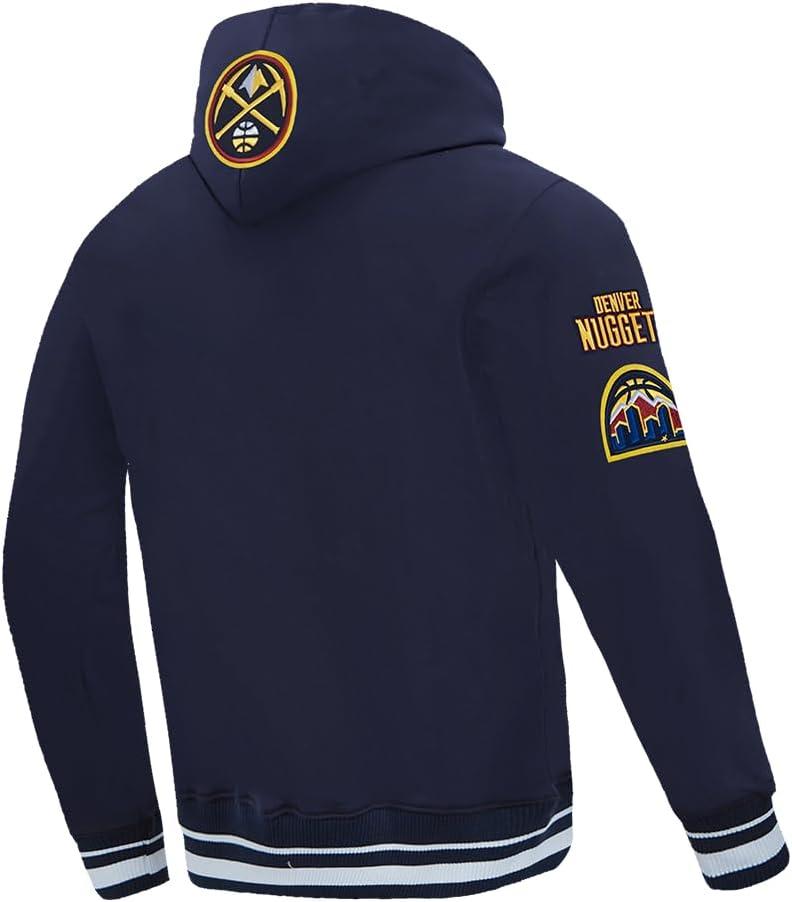 imagePro Standard Mens NBA Retro Classics Pull Over HoodieMidnight Navy