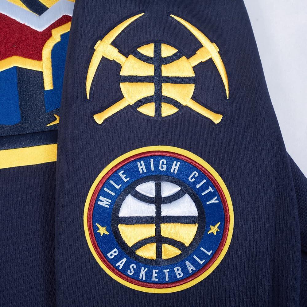 imagePro Standard Mens NBA Retro Classics Pull Over HoodieMidnight Navy