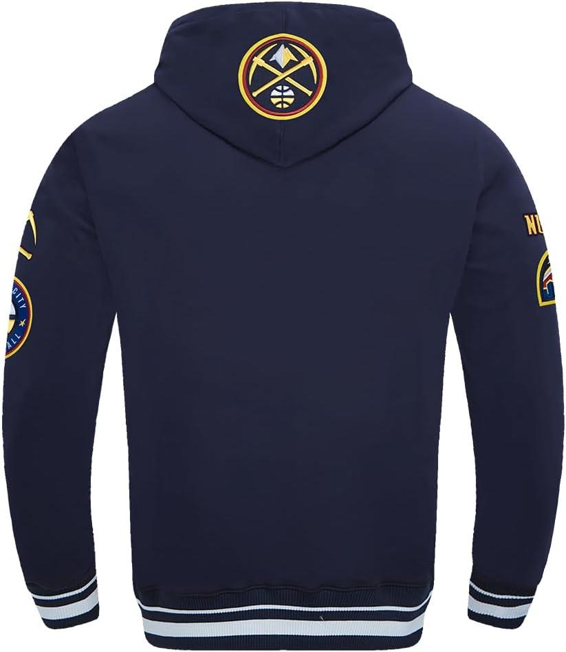 imagePro Standard Mens NBA Retro Classics Pull Over HoodieMidnight Navy