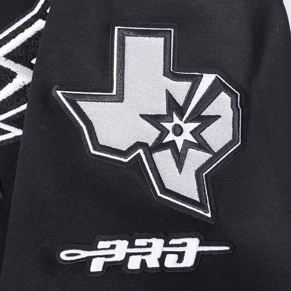 imagePro Standard Mens NBA San Antonio Spurs Victor Wembanyama 1 Classic Player Button Down BlackGray XL
