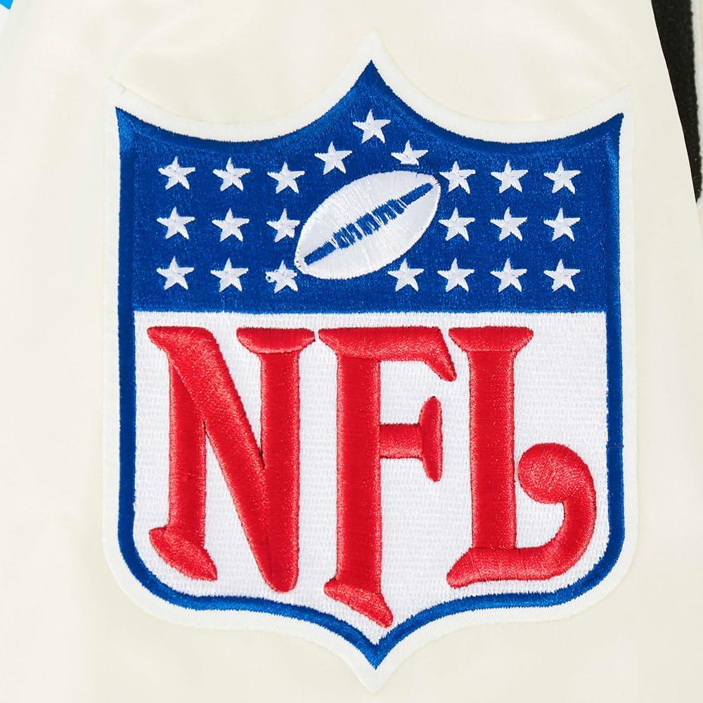 imagePro Standard Mens NFL Best of Satin Jacket RoyalEggshell Kelly Green