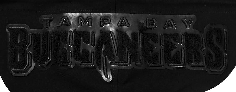 imagePro Standard Mens NFL Classic Triple Black Cotton Double Knit Full Zip HoodieBlack