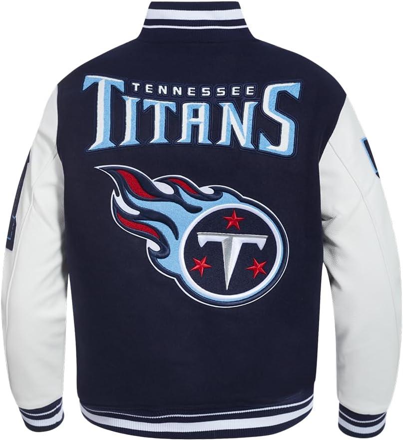 imagePro Standard Mens NFL Mash Up Varsity JacketBlue