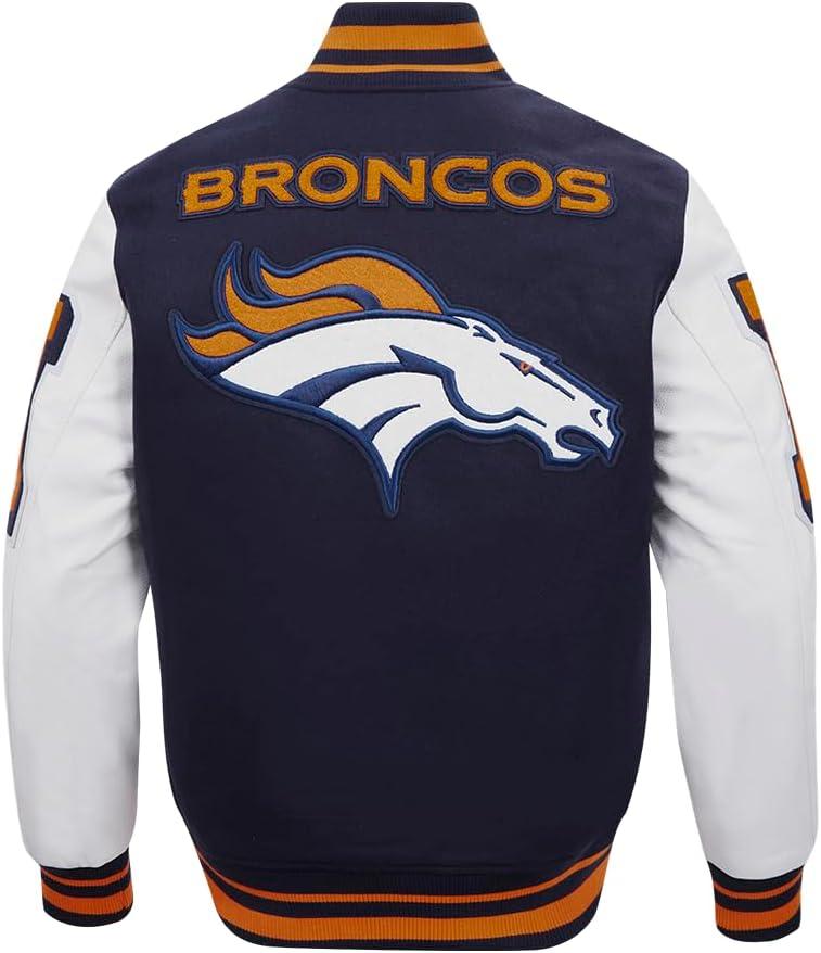 imagePro Standard Mens NFL Mash Up Varsity JacketBlue