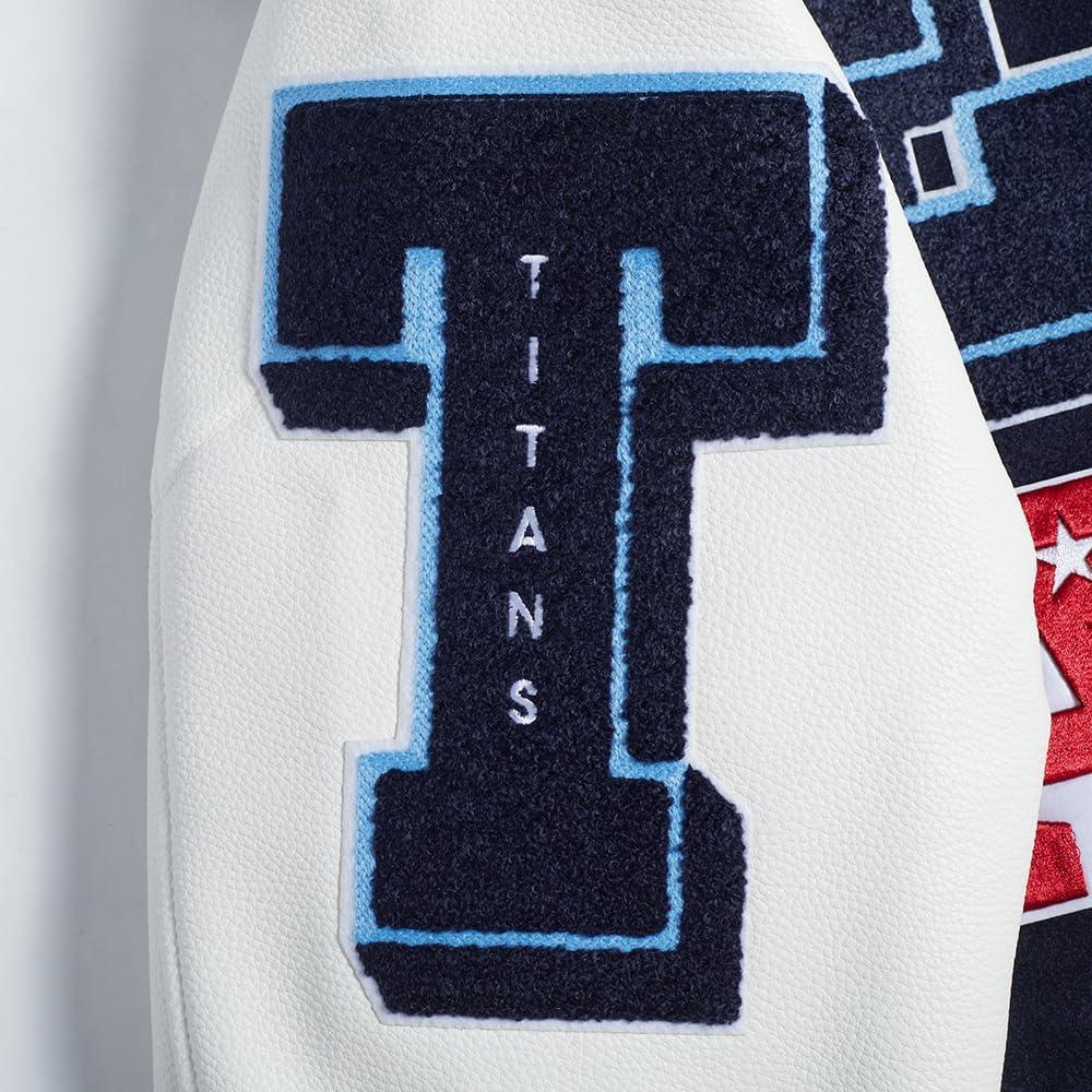 imagePro Standard Mens NFL Mash Up Varsity JacketBlue