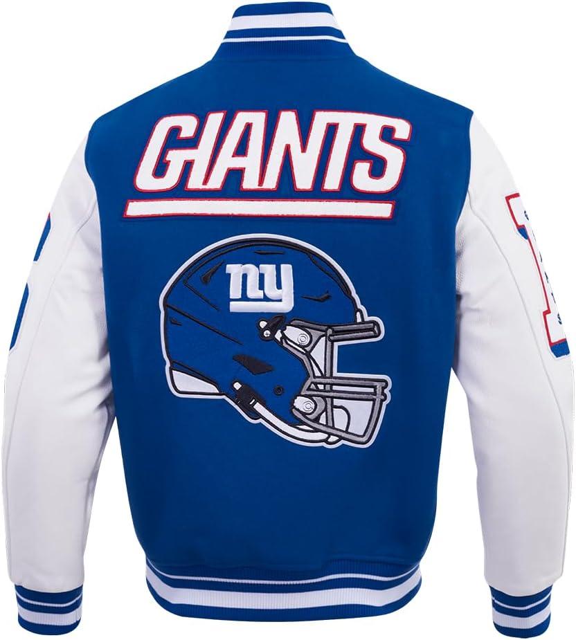 imagePro Standard Mens NFL Mash Up Varsity JacketBlue