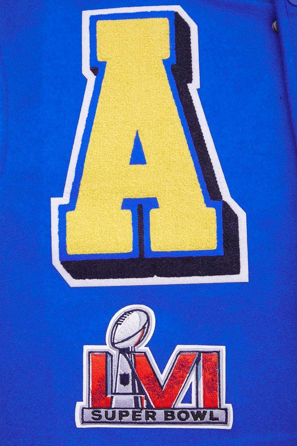 imagePro Standard Mens NFL Mash Up Varsity JacketBlue