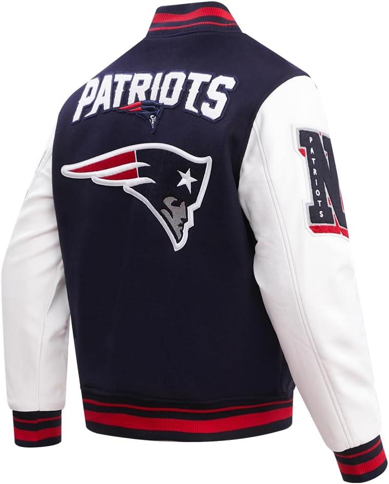 imagePro Standard Mens NFL Mash Up Varsity JacketBlue